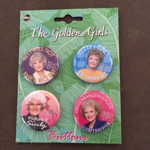 The Golden girls buttons